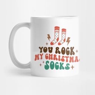 You Rock My Christmas Socks Mug